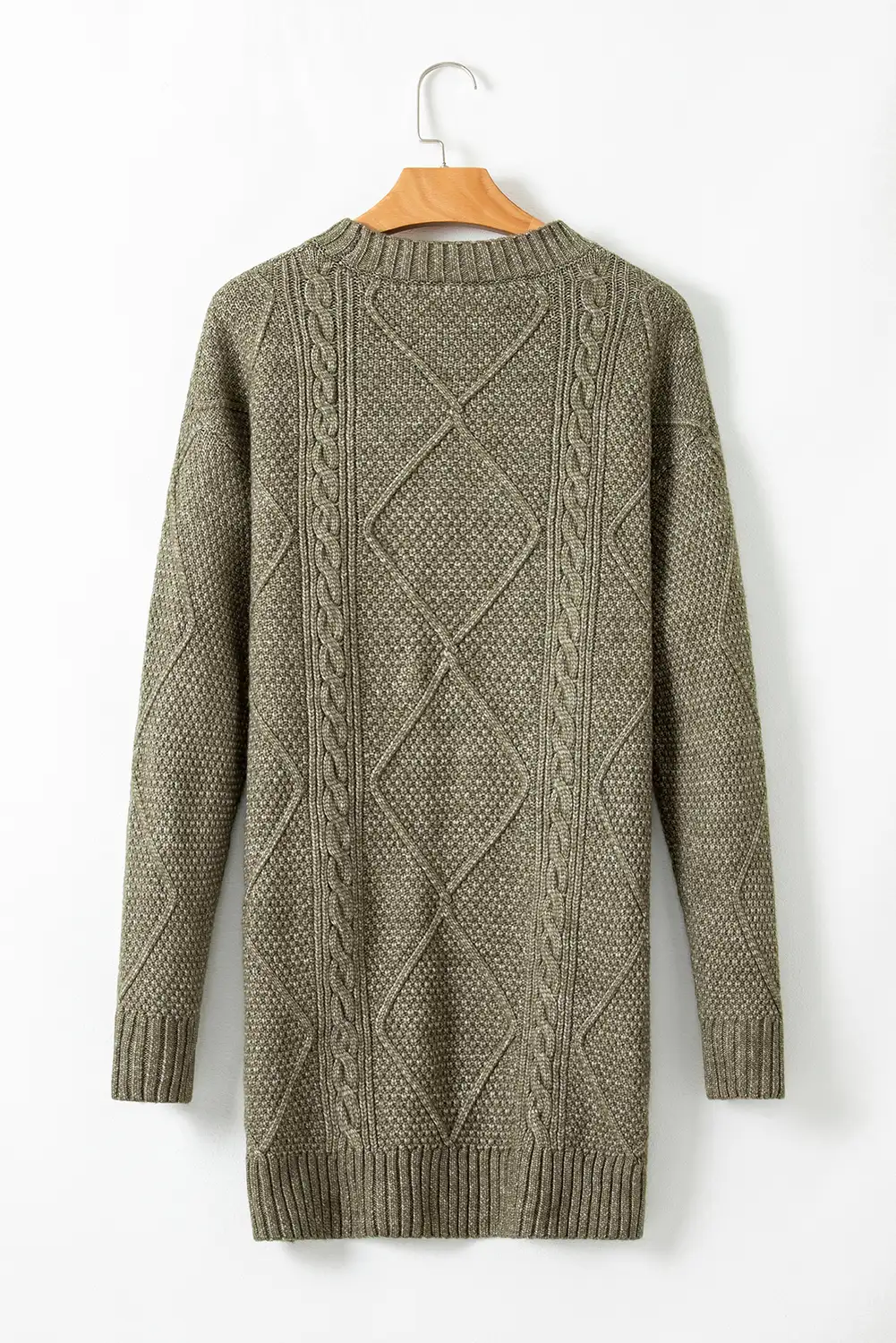 Knit detail for winter casual wear