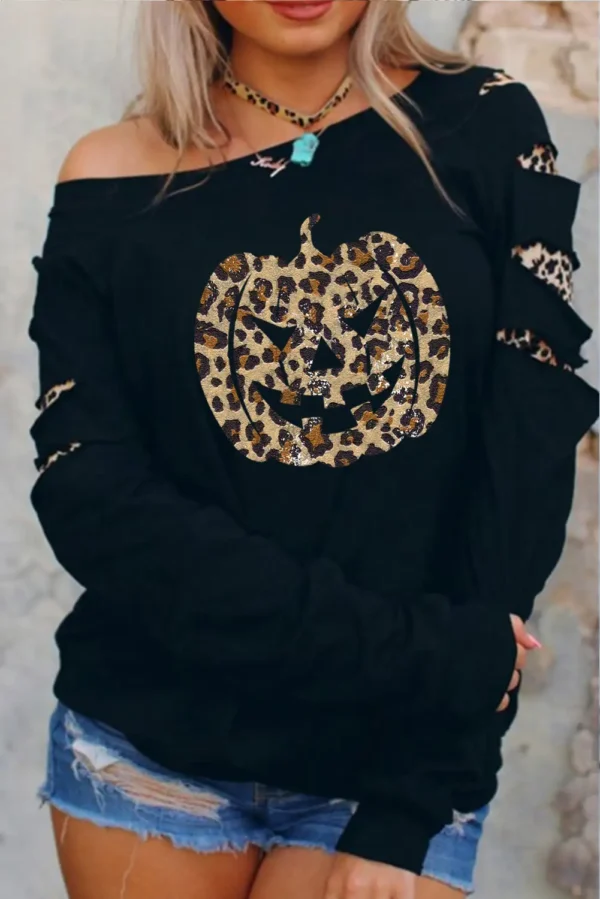 Leopard Halloween Sweatshirt