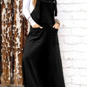Black Wide Leg Jumpsuit