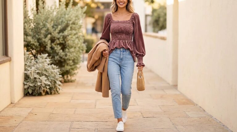 Your New Favorite Fall Top: Soft Pink Velvet That Feels Like You